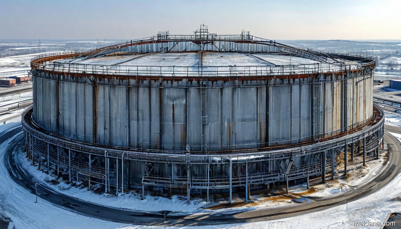 Антидроновая защита резервуара РВС-50000 Краснодаре — ЗОК ЗАСЛОН по СП 542
